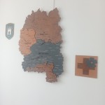 Дерев'яний герб Житомира