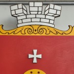 Дерев'яний багатошаровий герб Ковеля