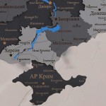 Дерев'яна карта України з річками та підсвіткою, колір Хай-тек