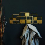 Вішалка настінна Glozis Bau Bronze / Black