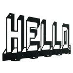 Вішак настінний Glozis Hello