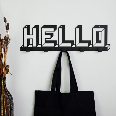 Вішак настінний Glozis Hello