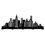 Вішак настінний Glozis City
