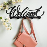 Вішалка Настінна Glozis Welcome Black / White