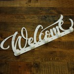 Вішалка Настінна Glozis Welcome Black / White