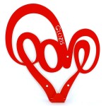 Вішак настінний Glozis Love