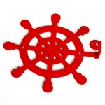 Вішак настінний Glozis Wheel