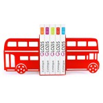 Упори для книг Glozis Bus